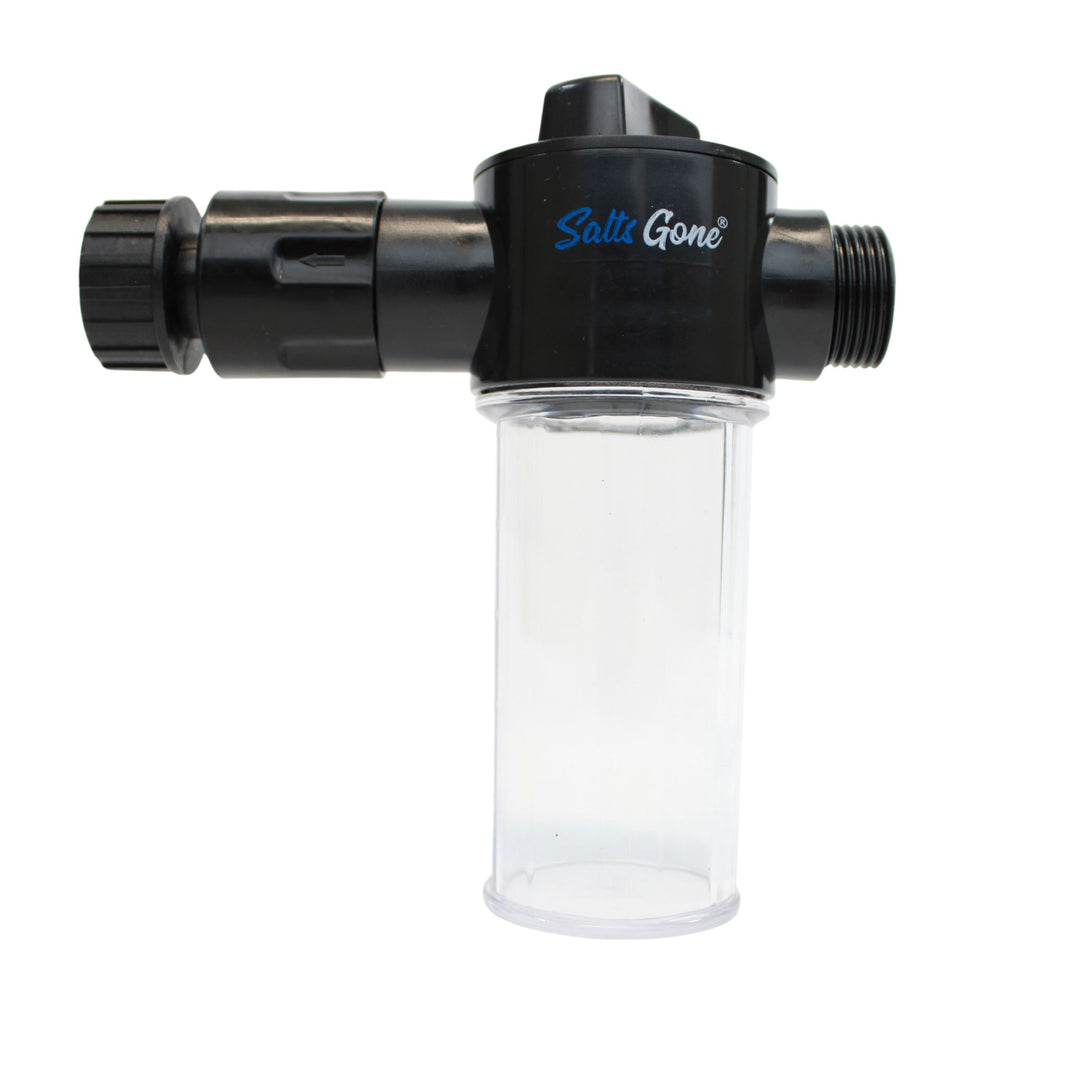 Combination Pack: 2 Gallons Salts Gone®, Hose End Sprayer, Motor Flush Attachment