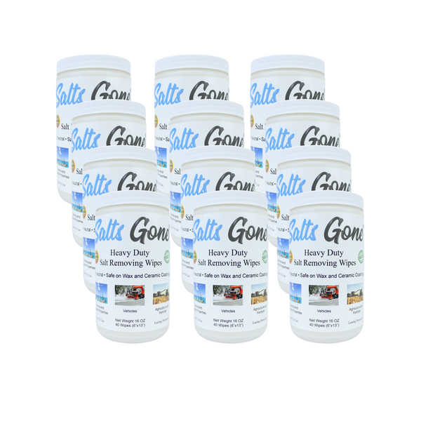 Dealer-Salts Gone® Wipes- Case of 12