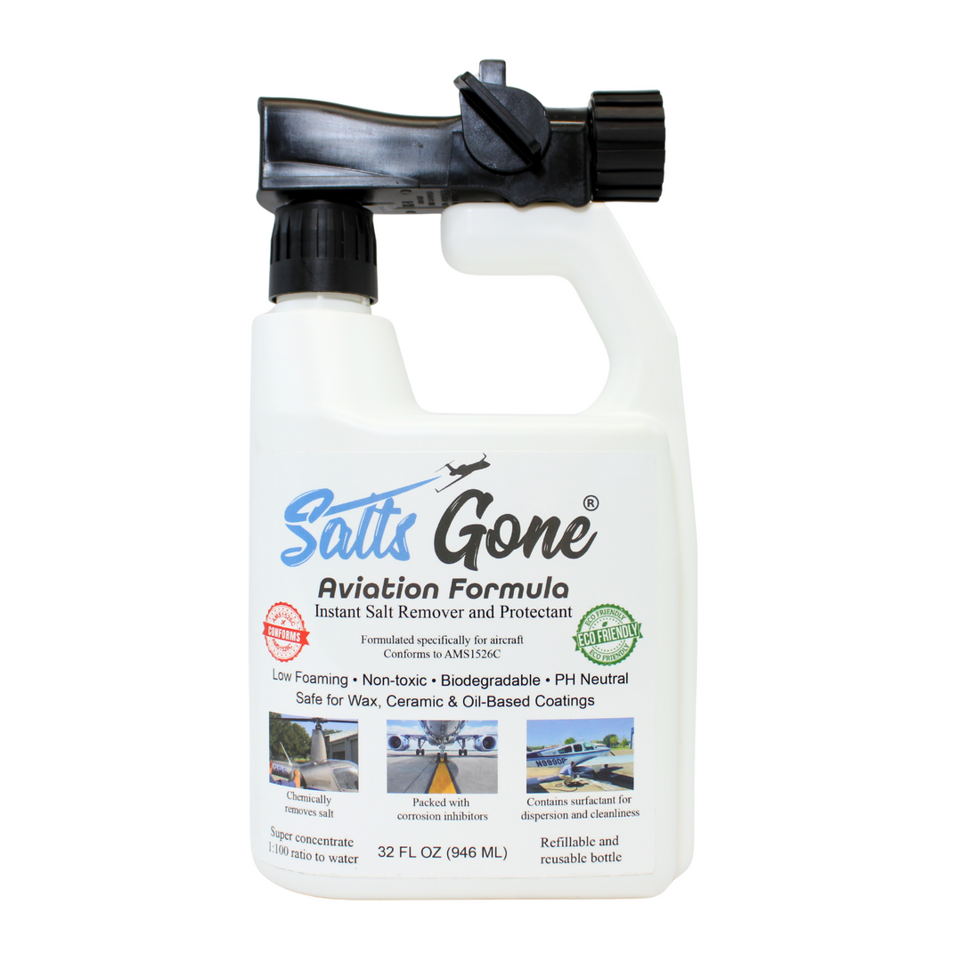 Salts Gone® Aviation Formula Hose End Sprayer