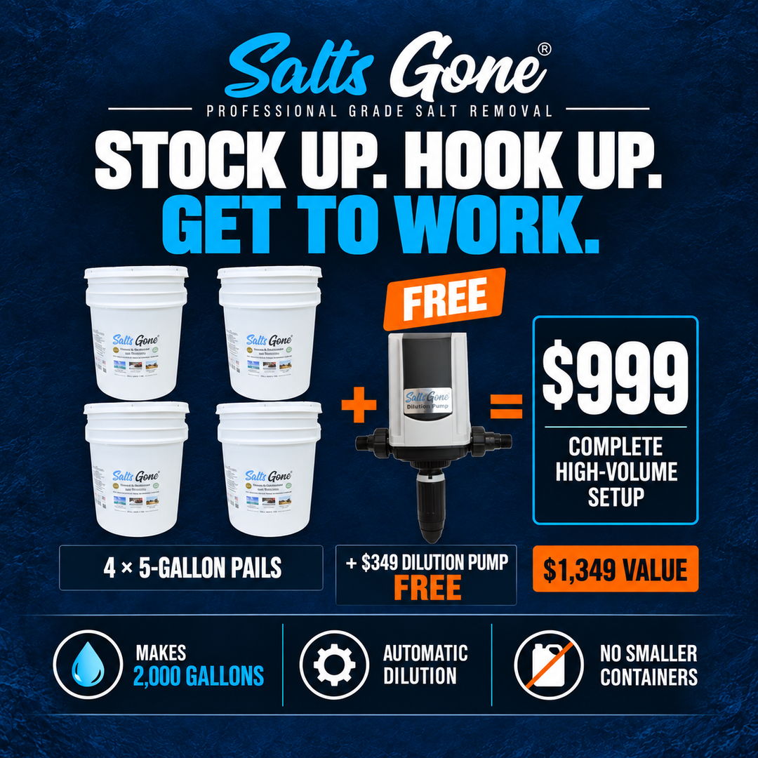 Salts Gone® - Dilution Pump