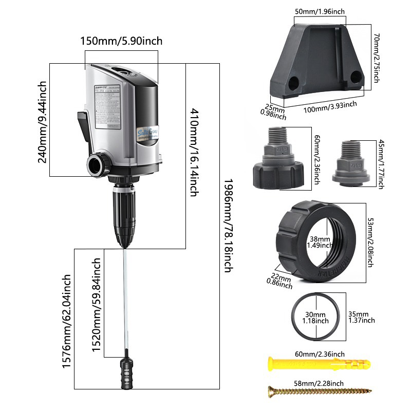 Salts Gone® - Dilution Pump