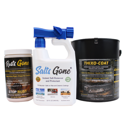Combination Pack - Salts Gone®, Rusts Gone, Thixo-Coat
