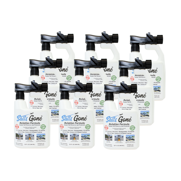 Dealer-Salts Gone® Aviation Formula Hose End Sprayer- Case of 12
