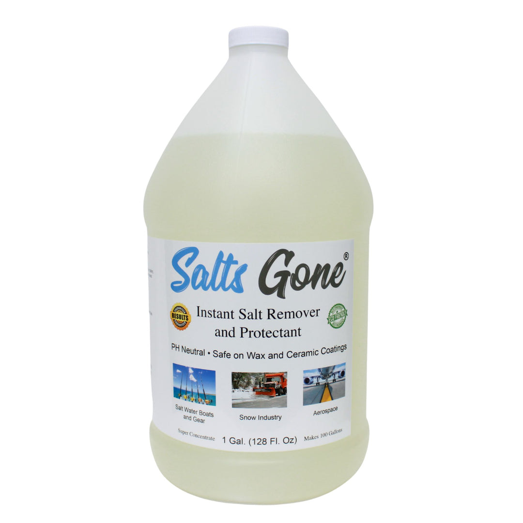 Combination Pack: Salts Gone® Gallon, Hose End Sprayer, and Chassis Flush