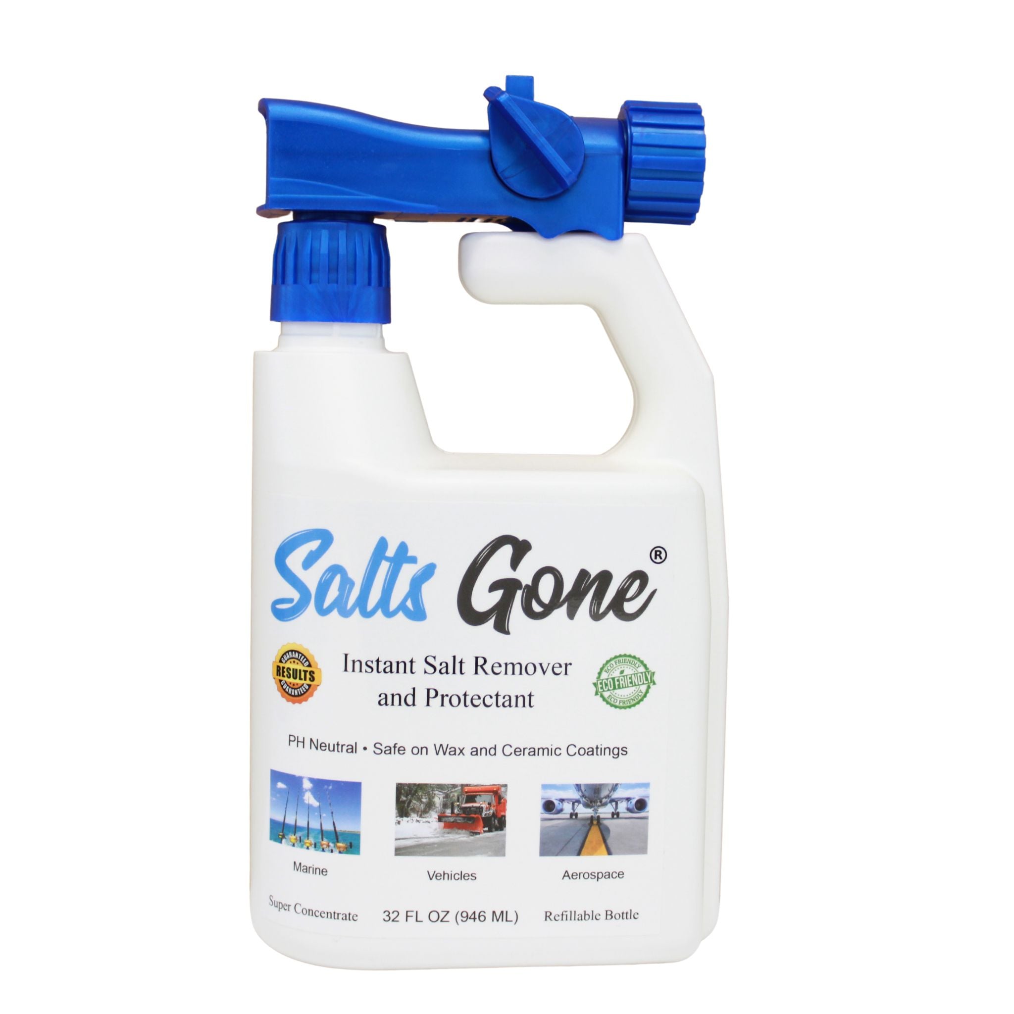 Salt-Away Combo Kit - 1 Quart of Concentrate with Mixing Valve