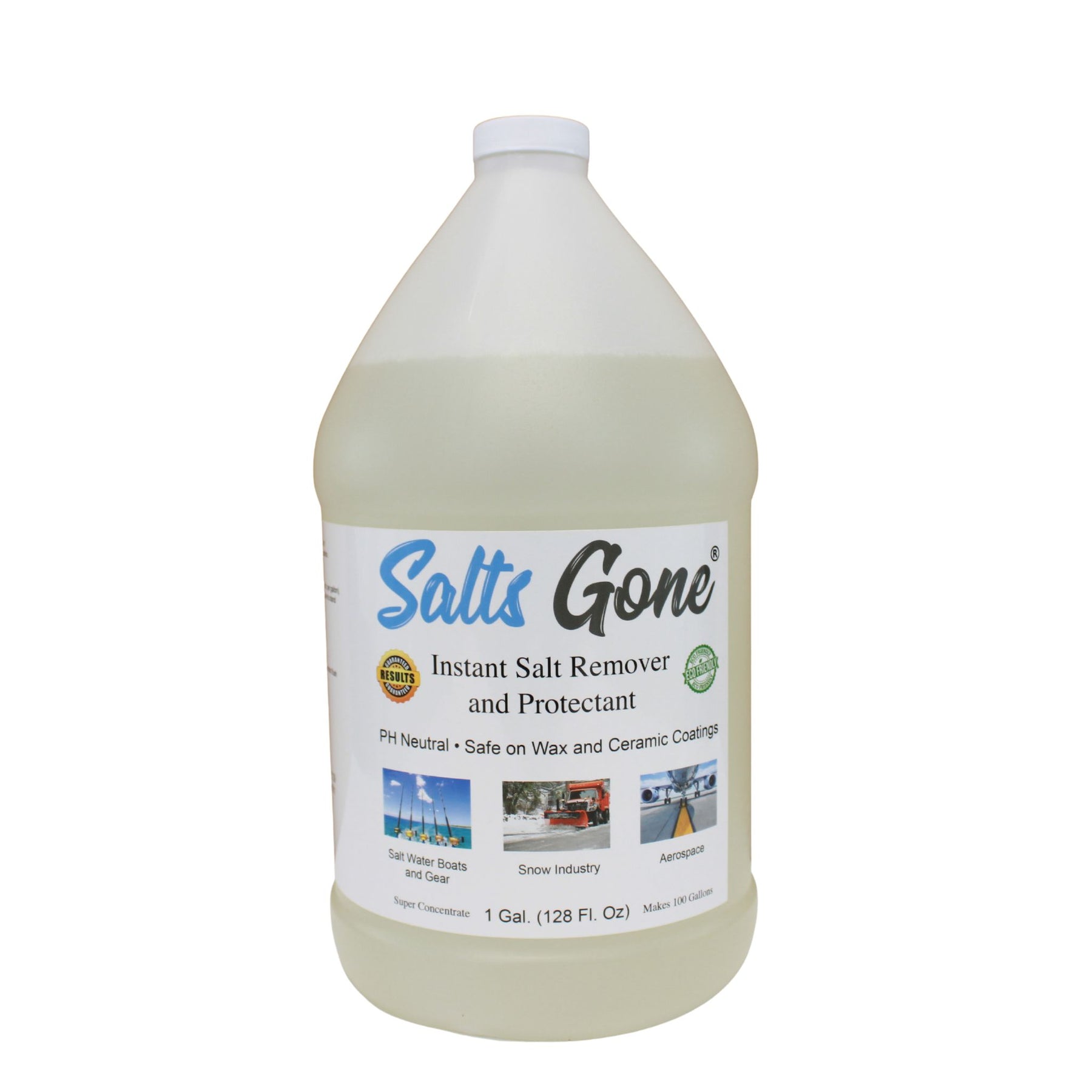 Combination Pack: 2 Gallons Salts Gone™, Hose End Sprayer, Motor Flush