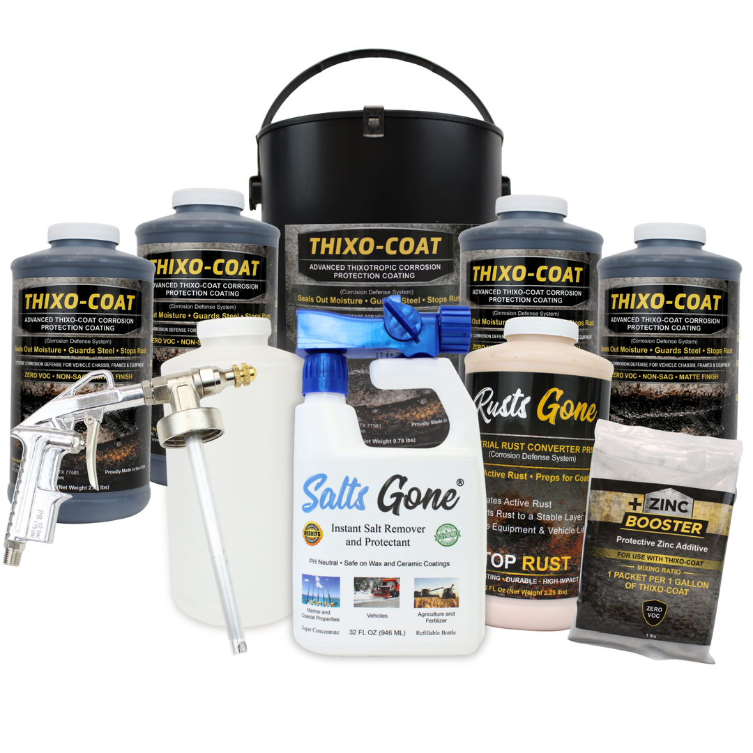 Rust Protection Kit with Zinc & Thixo-Coat | Salts Gone®