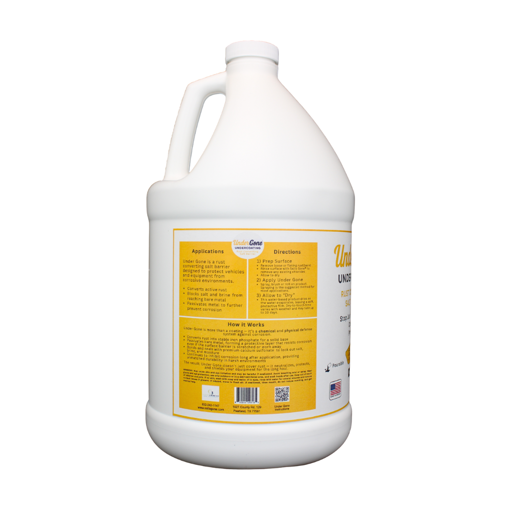 Under Gone™ Undercoating - Rust Converting Undercoating with Calcium Sulfonate